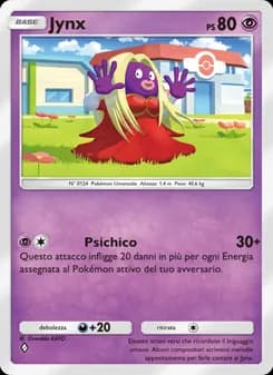 Jynx card in Italian