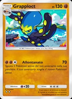 Grapploct card in Italian