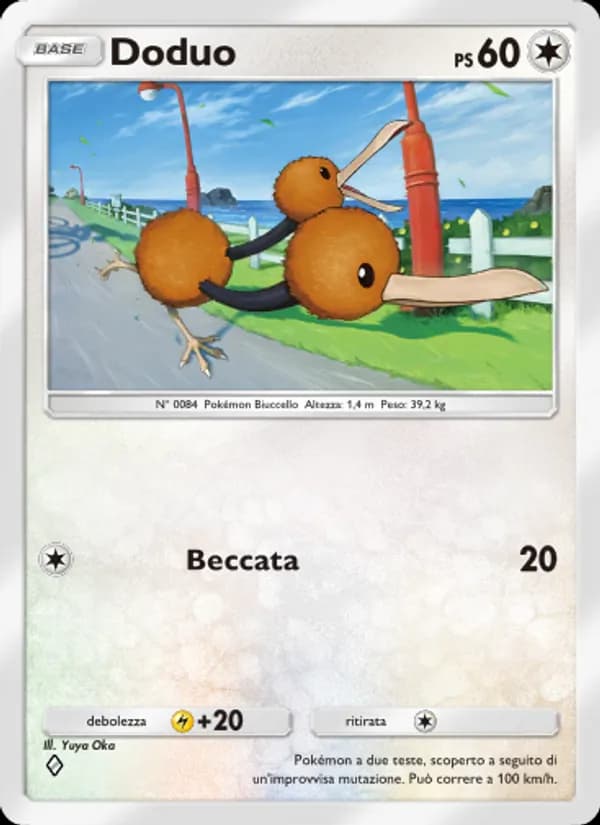 Doduo card in Italian