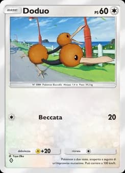 Doduo card in Italian