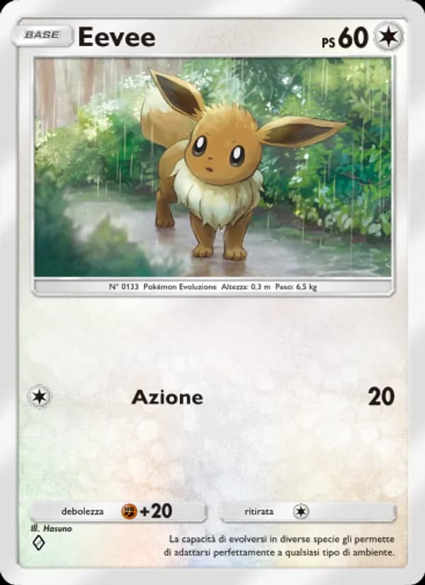 Eevee card in Italian