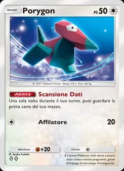 Porygon card in Italian