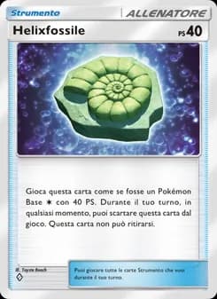 Helixfossile card in Italian