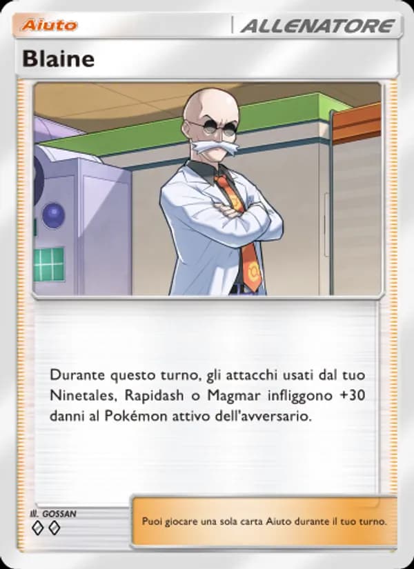 Blaine card in Italian