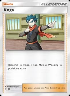 Koga card in Italian