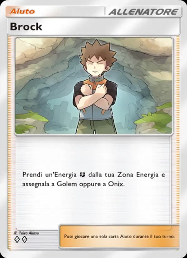 Brock card in Italian