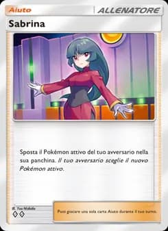 Sabrina card in Italian