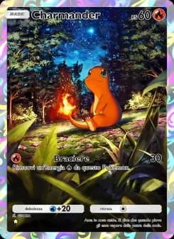Charmander card in Italian