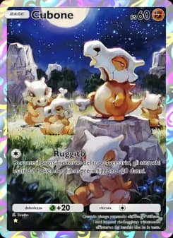Cubone card in Italian