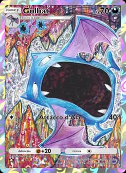 Golbat card in Italian