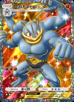 Machamp-ex card in Italian