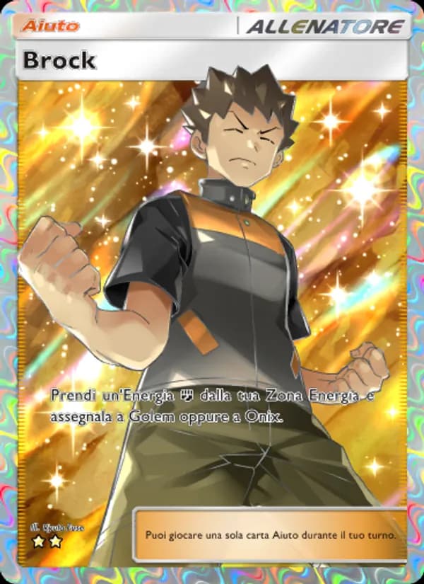 Brock card in Italian