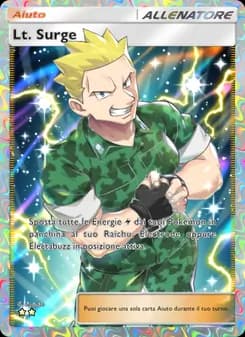 Lt. Surge card in Italian