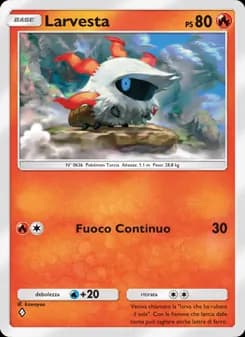 Larvesta card in Italian