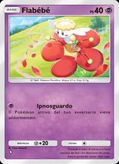 Flabébé card in Italian