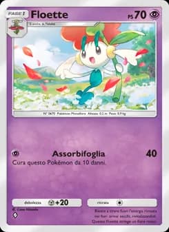 Floette card in Italian