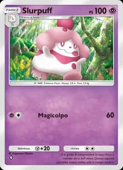Slurpuff card in Italian