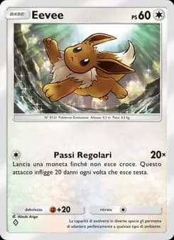 Eevee card in Italian