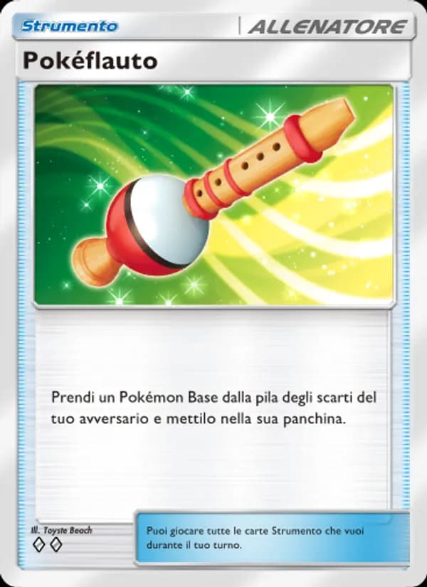 Pokéflauto card in Italian