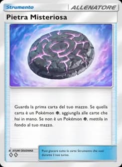 Pietra Misteriosa card in Italian