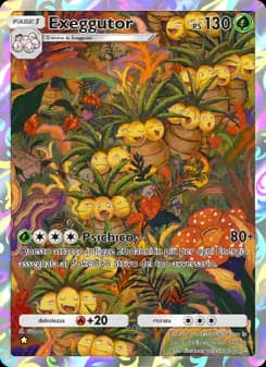 Exeggutor card in Italian