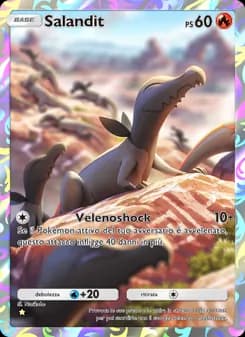Salandit card in Italian