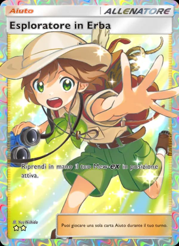 Esploratore in Erba card in Italian