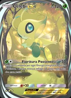 Celebi-ex card in Italian