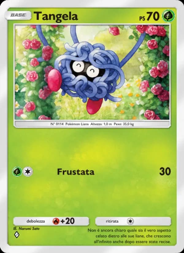 Tangela card in Italian