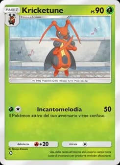Kricketune card in Italian