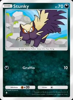 Stunky card in Italian