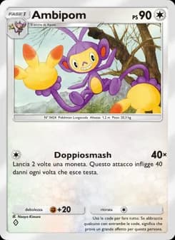 Ambipom card in Italian