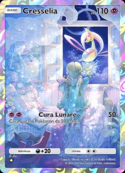 Cresselia card in Italian