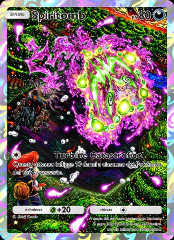 Spiritomb card in Italian
