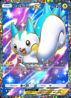Pachirisu-ex card in Italian