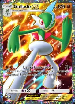 Gallade-ex card in Italian
