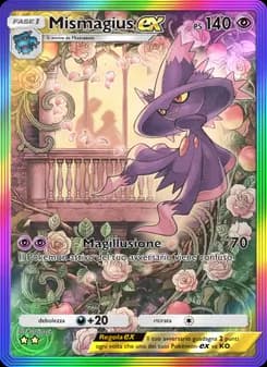 Mismagius-ex card in Italian