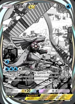 Palkia-ex card in Italian
