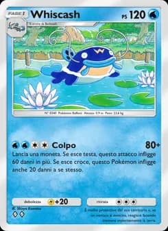 Whiscash card in Italian