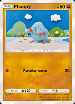 Phanpy card in Italian