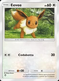 Eevee card in Italian