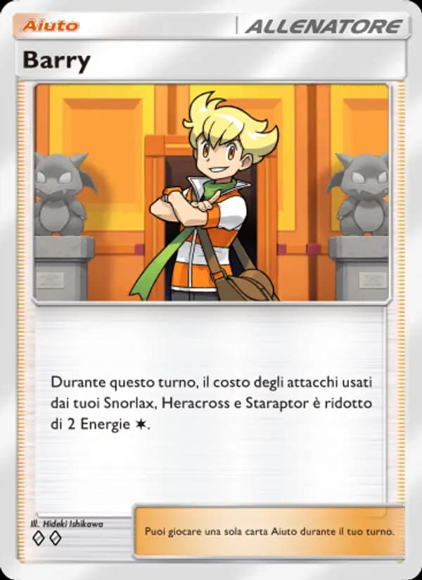 Barry card in Italian