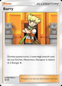 Barry card in Italian
