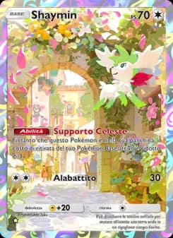 Shaymin card in Italian