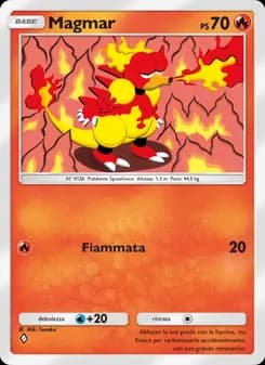 Magmar card in Italian