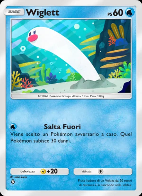 Wiglett card in Italian