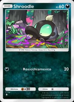 Shroodle card in Italian