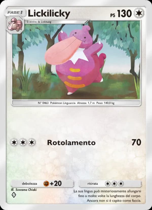 Lickilicky card in Italian