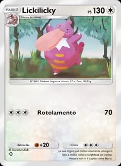 Lickilicky card in Italian