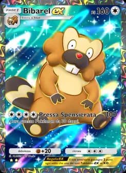 Bibarel-ex card in Italian